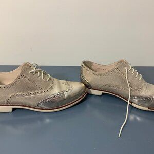 Cole Haan Zerogrand Gold Wingtip Oxfords – Women’s 8 – Like New